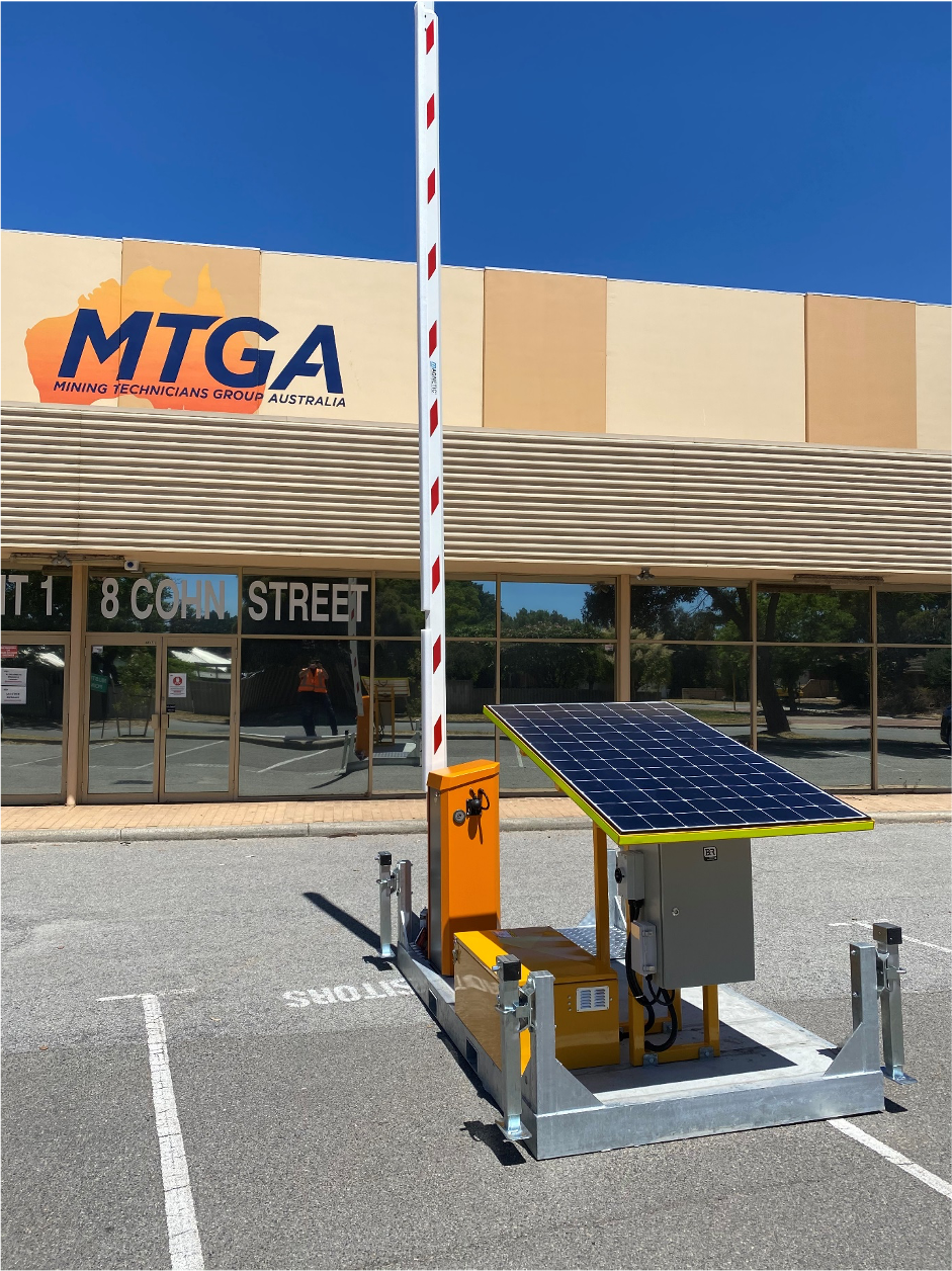 Access control boom gates - MTGA