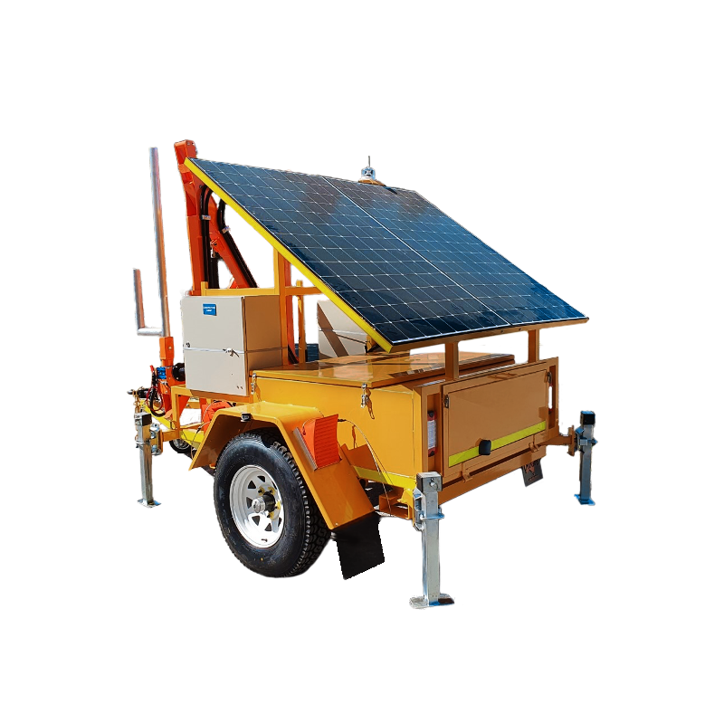 Self-supported mobile communications unit