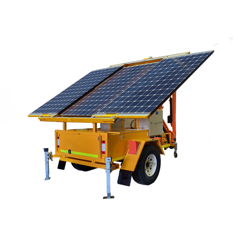 Self-supported mobile communications unit