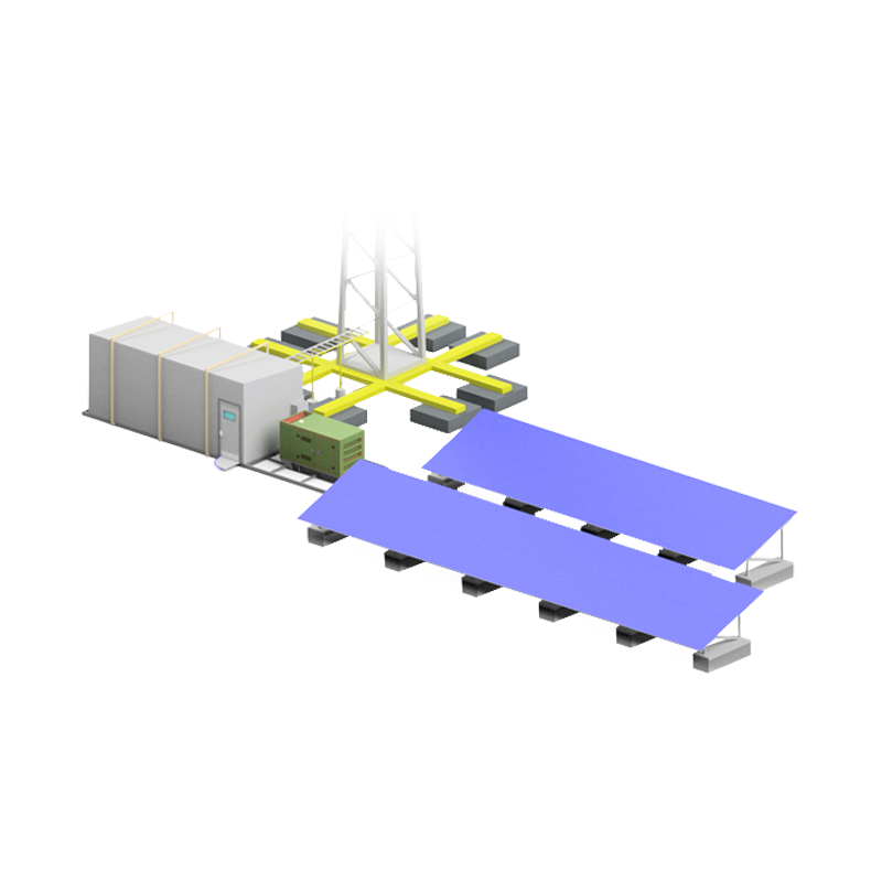 Fully custom phone tower replacement solution