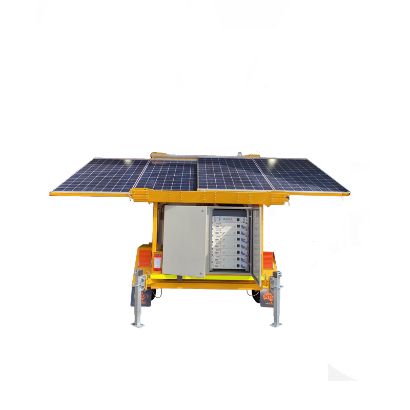 Self-supported mobile communications unit